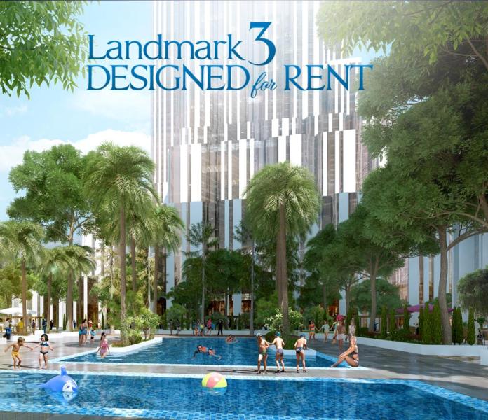 LANDMARK 3 Căn hộ chung cư ưu việt cho phân khúc ĐẦU TƯ CHO THUÊ